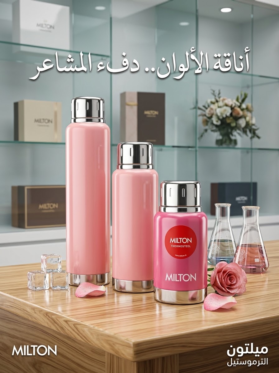Milton Thermosteel flasks