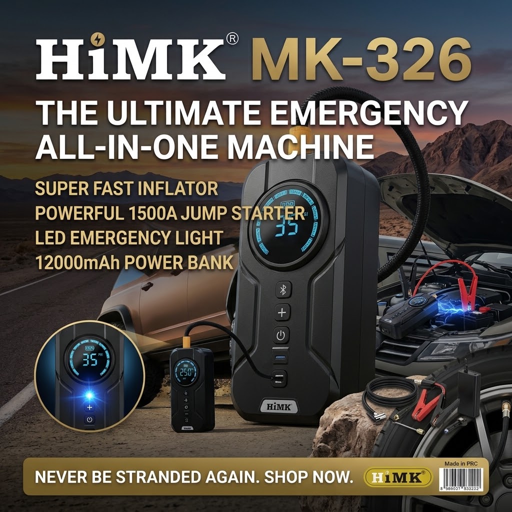 جهاز الطوارئ HiMK MK-326 (4 في 1)