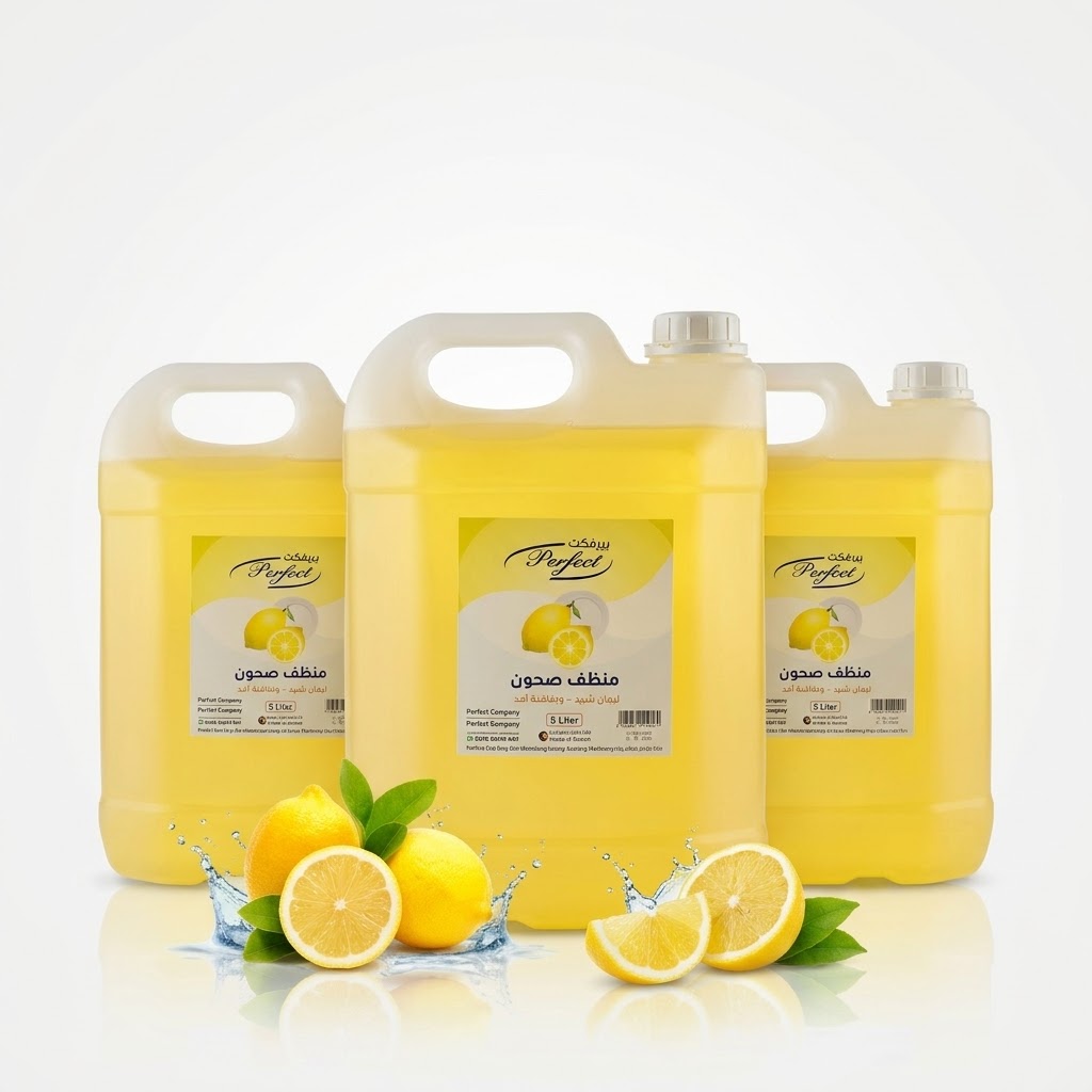 Perfect Lemon Dishwashing Liquid بكج منظف صحون