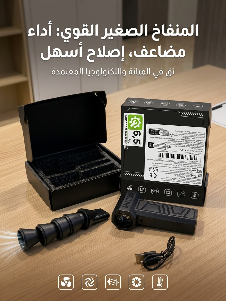 منفاخ هواء يدوي MINI MINI High-Power Handheld Air Blower