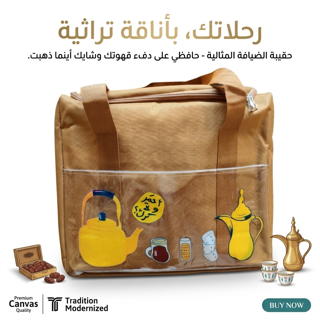 The perfect hospitality bagحقيبة الضيافة