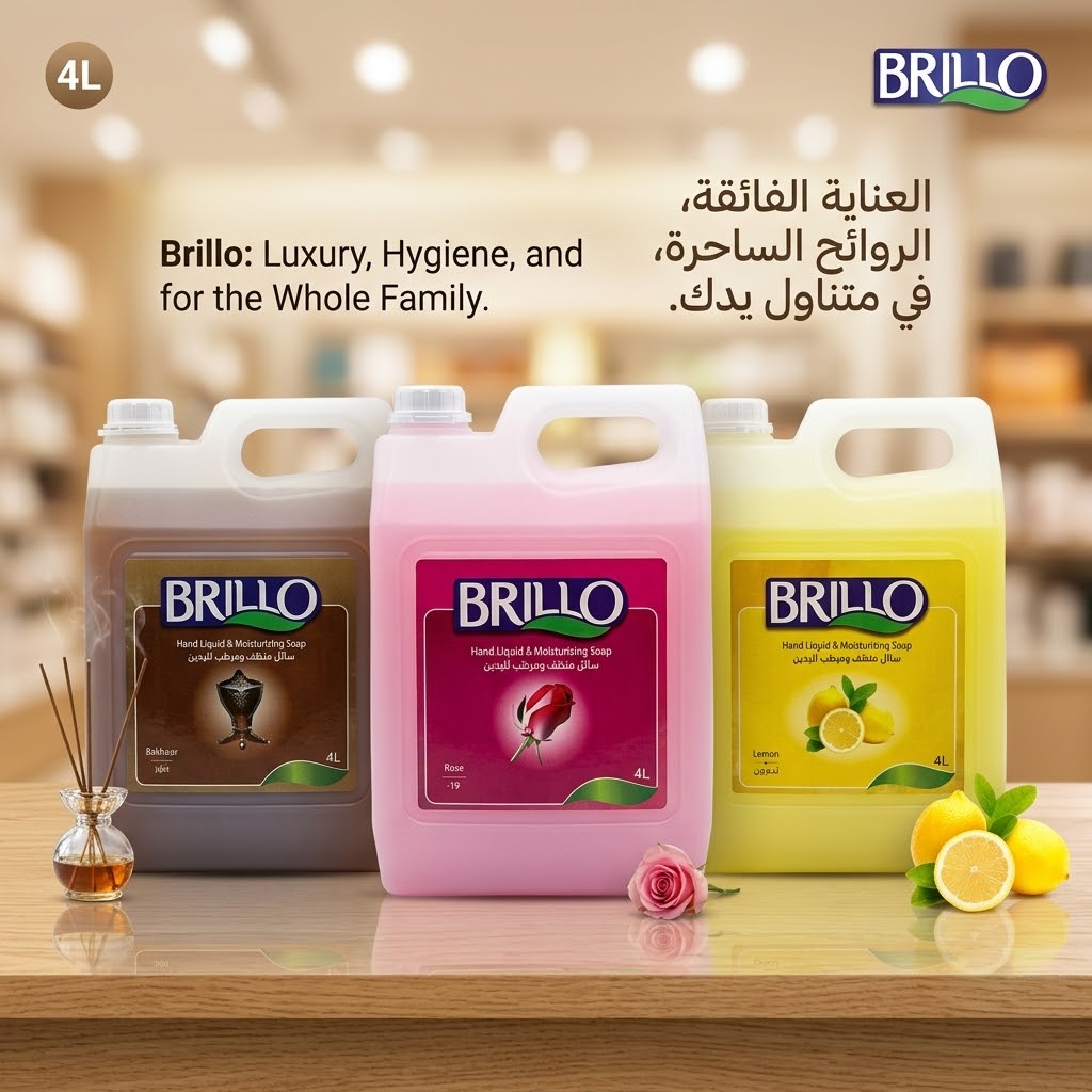 سائل غسيل اليدين بريلو – 4 لتر