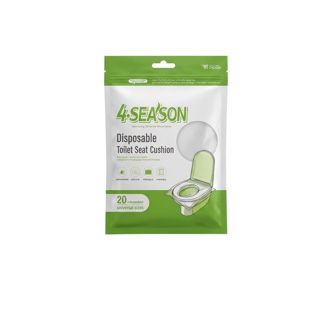 غطاء مقعد حمام 4SEASON للاستخدام مرة وحدة